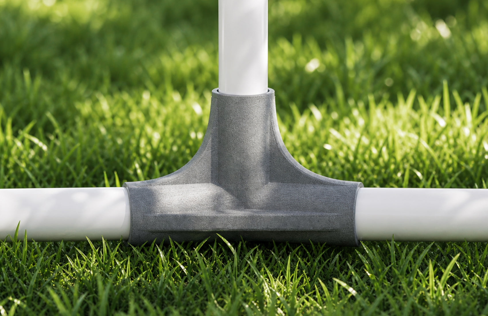 Model by pipe joint