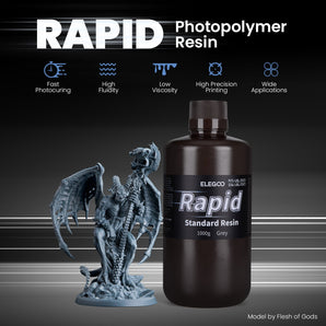 Résine Standard RAPID 1 kg（Grise）