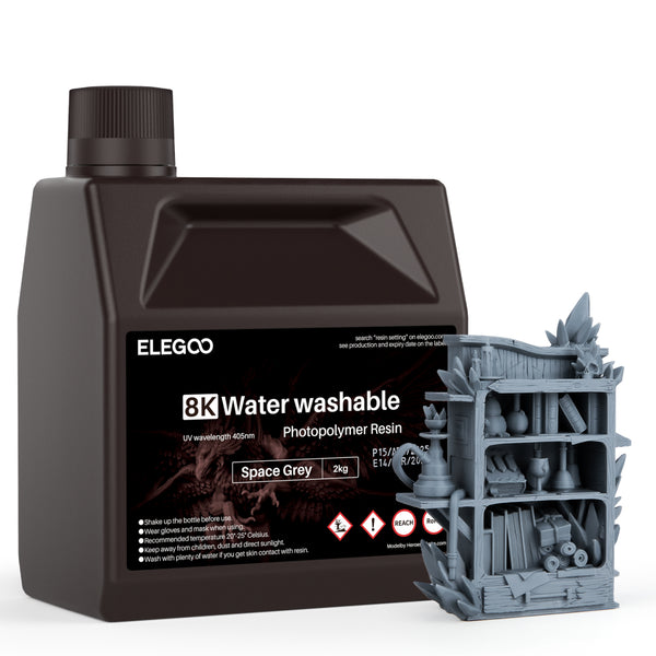 Résine Lavable à l'eau 8K