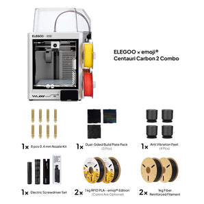 ELEGOO × emoji® Centauri Carbon 2 Combo All-in-One Bundle
