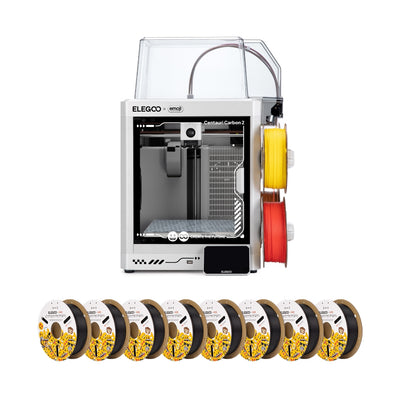 ELEGOO × emoji® Centauri Carbon 2 Combo + 8 kg PLA (RFID) emoji® Brand Edition