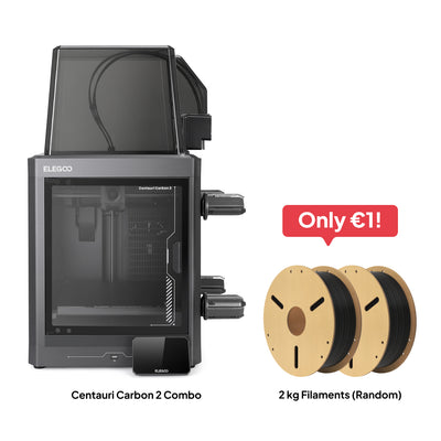 Centauri Carbon 2 Combo: Obtenez 2 kg de filament pour seulement 1 €