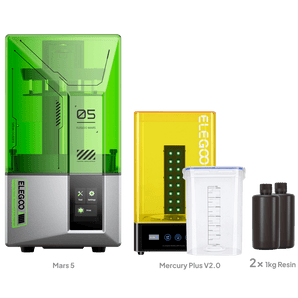 Pack Complet Mars 5 avec Mercury Plus V2.0 et Résine