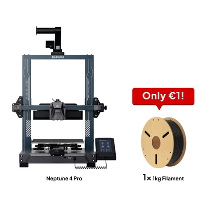 Neptune 4 Pro: Get 1 kg Filament for Just €1