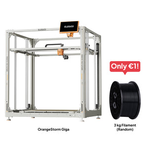 Pack Orangestorm Giga : Obtenez 3 kg de filament pour seulement 1 €